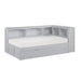 Orion-(4) Twin Bookcase Corner Platform Bed with Twin Trundle image