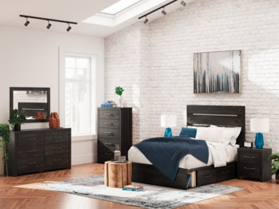 Hollivern Dresser and Mirror - Premium Furniture For Less (CA)