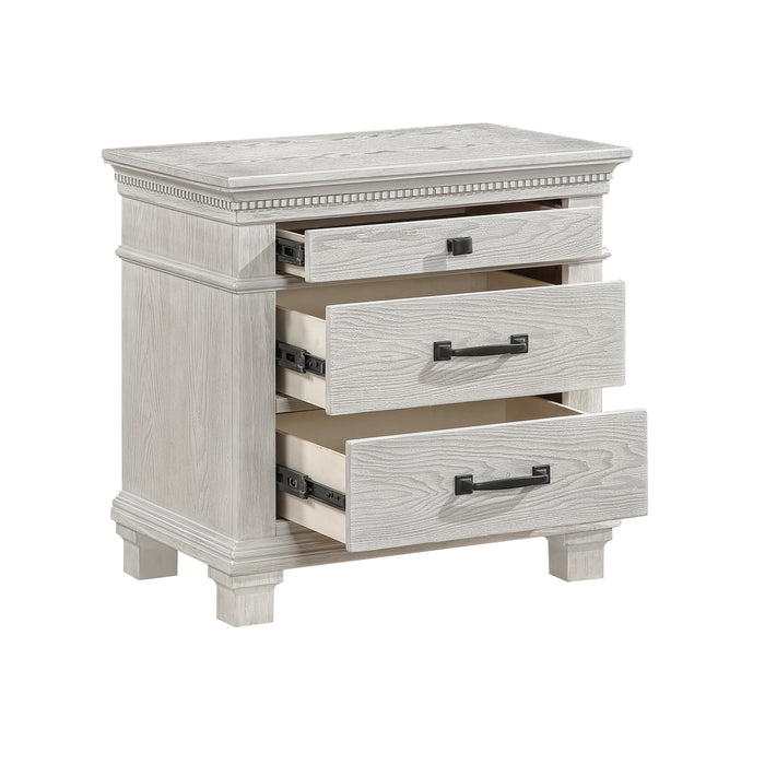 Silver Sands Nightstand-Gray