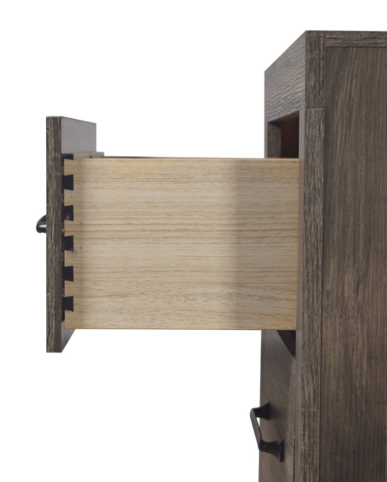 Misty Lodge Nightstand- Greige