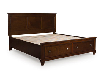Danabrin Panel Storage Bed - Premium Furniture For Less (CA)
