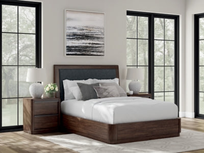 Dilenno Upholstered Bed - Premium Furniture For Less (CA)