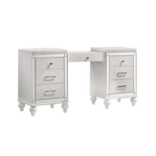 Valentino Dressing Table-White