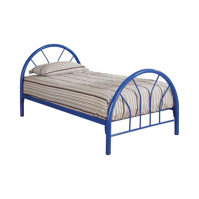 Marjorie Twin Platform Bed Blue