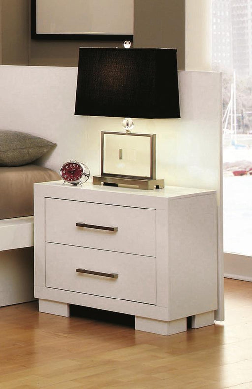 Jessica Nightstand Panels White (Set of 2) - Premium Furniture For Less (CA)