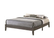 SKYLER Q. PLATFORM BED ONE BOX GREY image