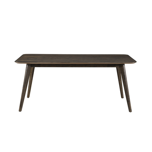 Rex 72" Fixed Top Rectangle Dining Table-Walnut