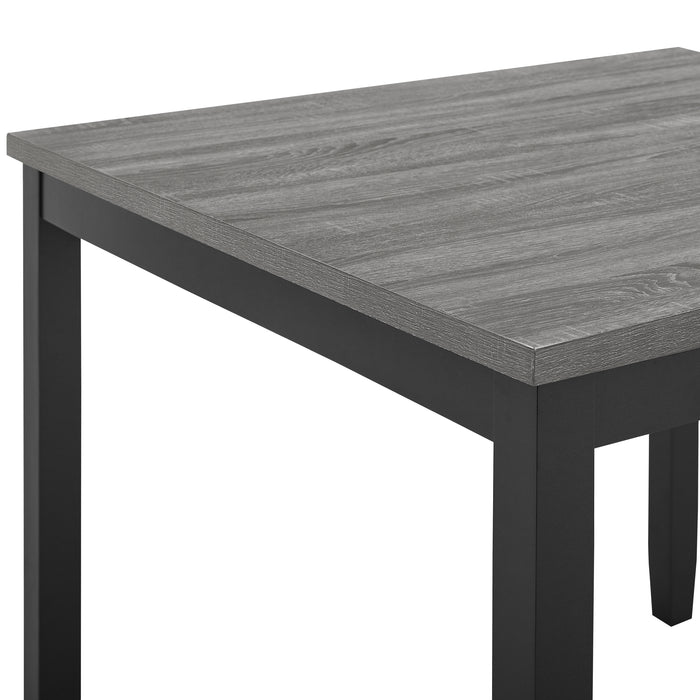 Daphne 5 Pc Gray 42" Counter Set W/Gray Chairs