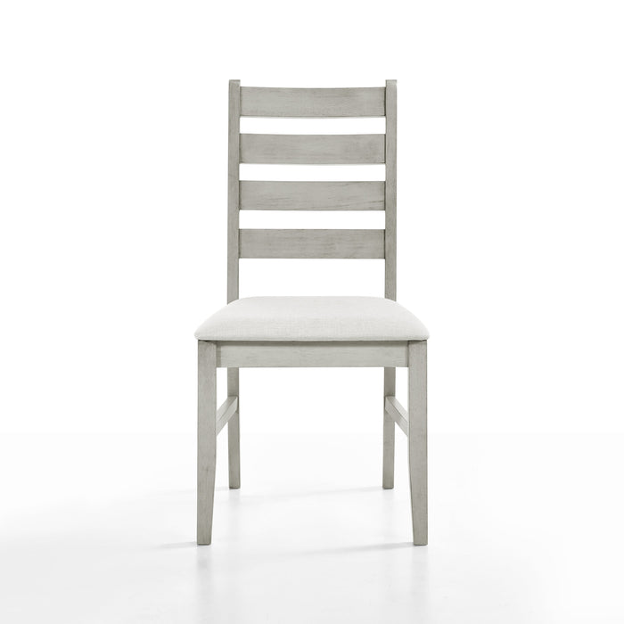 Pascal Ladderback Dining Chair (2 Per Carton)-Driftwood