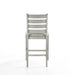 Pascal Ladderback Counter Chair (2 Per Carton)-Driftwood