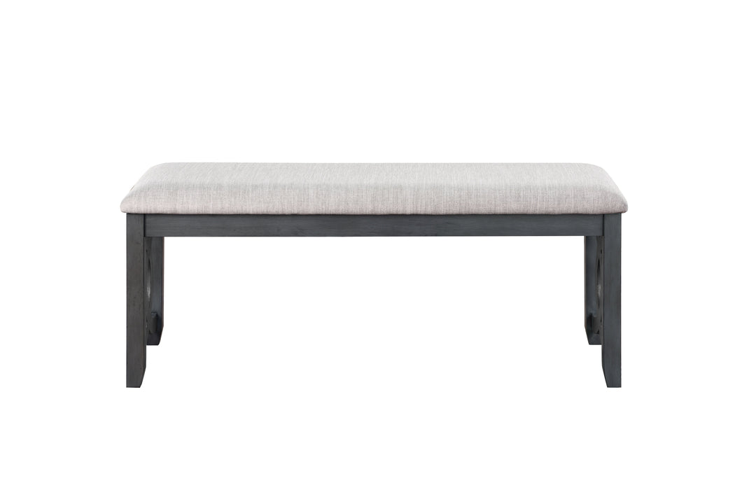 Gia 46" Bench-Gray