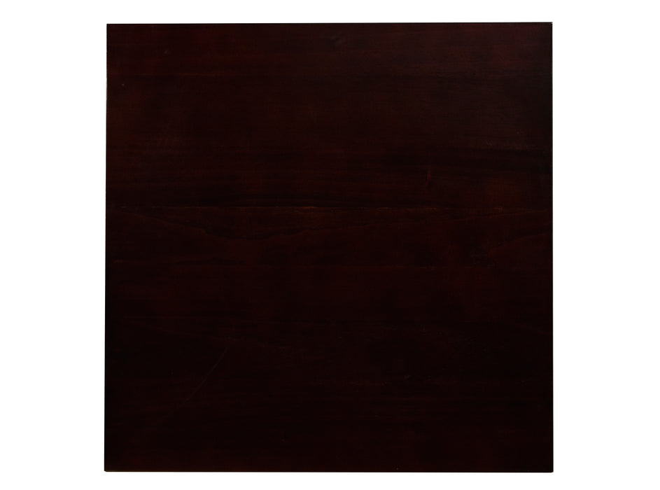 Gia 3 Pc 30" Storage Counter Table & 2 Chairs-Ebony