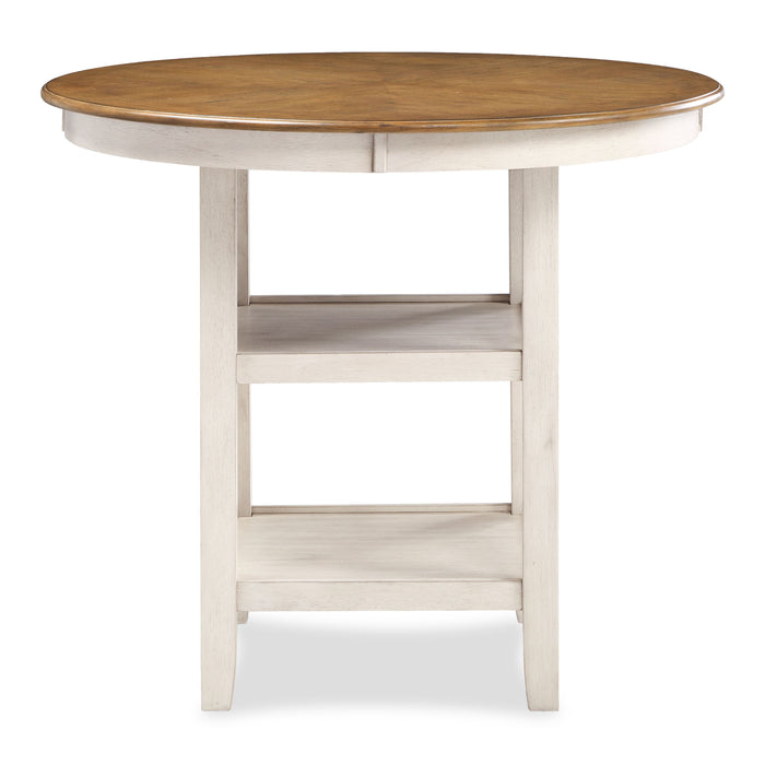 Cori Counter 5 Pc Set-Bisque/Brown