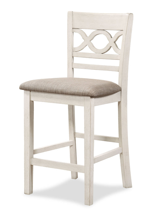 Cori Counter 5 Pc Set-Bisque/Brown