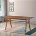 Thea 70" Rectangular Dining Table-Walnut