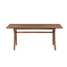 Thea 70" Rectangular Dining Table-Walnut