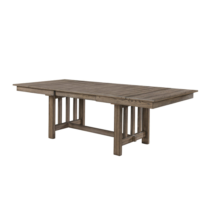 Harrisburg Dining Table Base-Walnut
