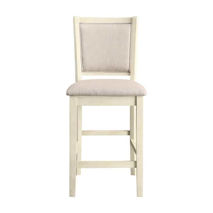 Amy Counter Chair (2/Ctn)-Bisque