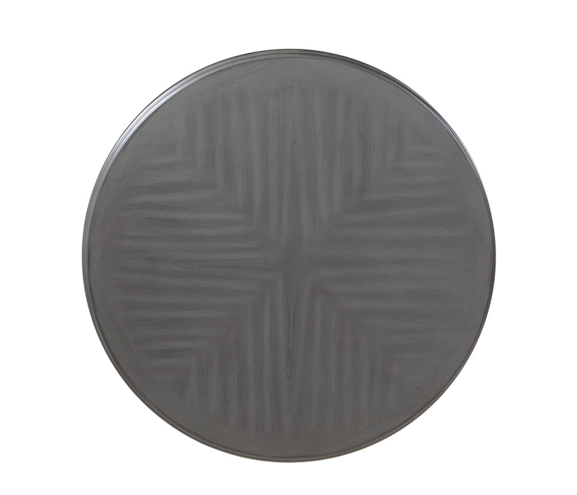 Amy 5 Pc 47" Round Dining Set-Gray