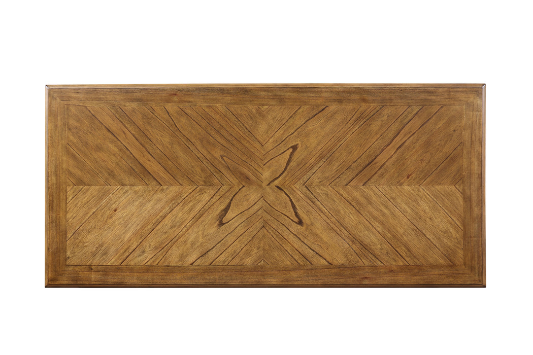 Amy 5 Pc 60" Counter Storage Table+Chairs- Bisque/Brown