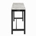 Celeste Theater Bar Table W/ 3 Stools-Blue