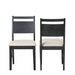 Sable Crest Dining Chair (2 Per Carton) -Black
