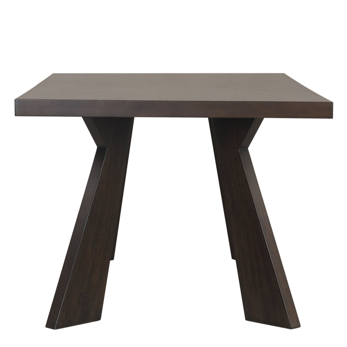 Chestnut Ridge 72" Dining Table-Brown