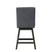 High Line Swivel Counter Chair (2 Per Carton) -Gray