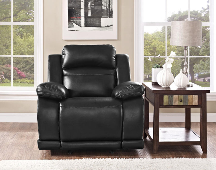 New Classic Vega Glider Recliner in Premiere Black