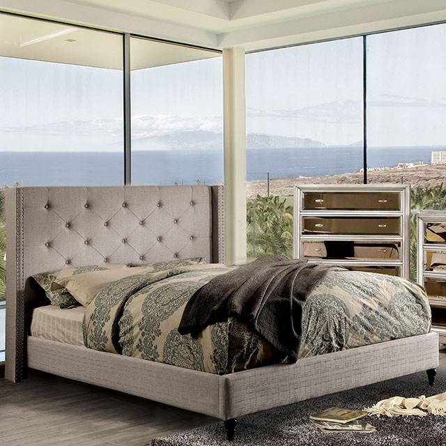 Anabelle Bed Blue & Gray