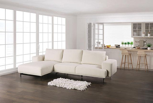 Baerum Sectional, Left & Right Chaise Beige & Gray - Premium Furniture For Less (CA)