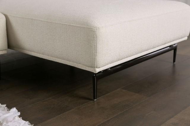 Baerum Sectional, Left & Right Chaise Beige & Gray - Premium Furniture For Less (CA)