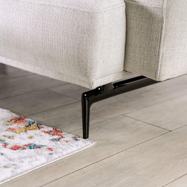 Baerum Sectional, Left & Right Chaise Beige & Gray - Premium Furniture For Less (CA)