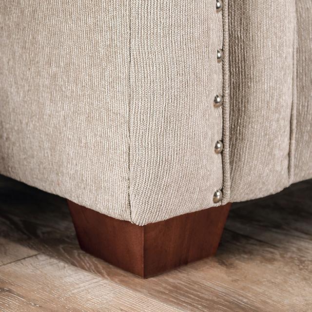 BELSIZE Sofa, Beige/Navy - Premium Furniture For Less (CA)