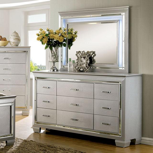 BELLANOVA Silver Mirror - Premium Furniture For Less (CA)
