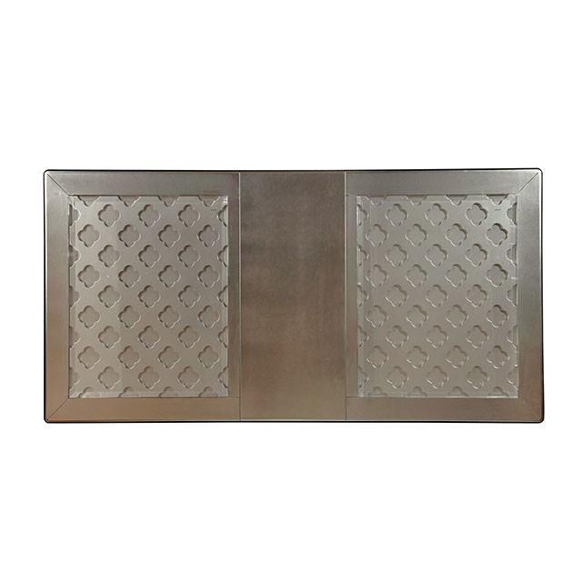 Amina Champagne Dining Table - Premium Furniture For Less (CA)