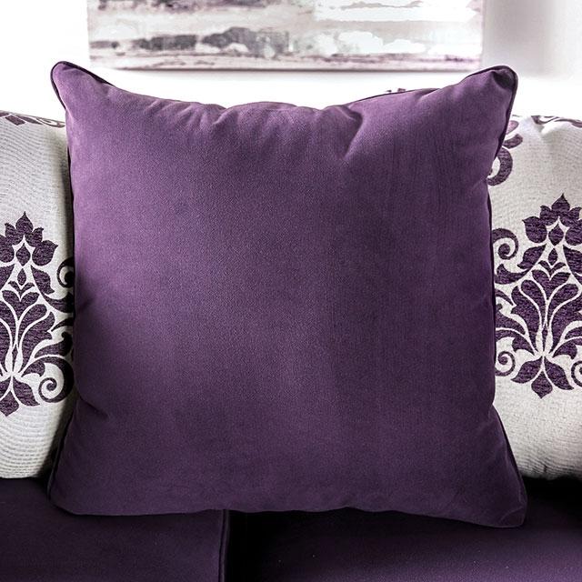 Sisseton Purple Sofa - Premium Furniture For Less (CA)