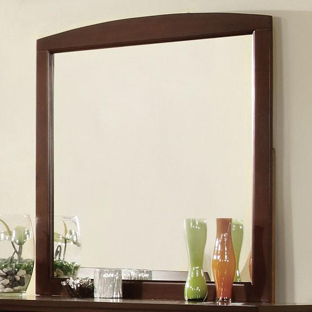 Corry Dark Walnut Mirror image