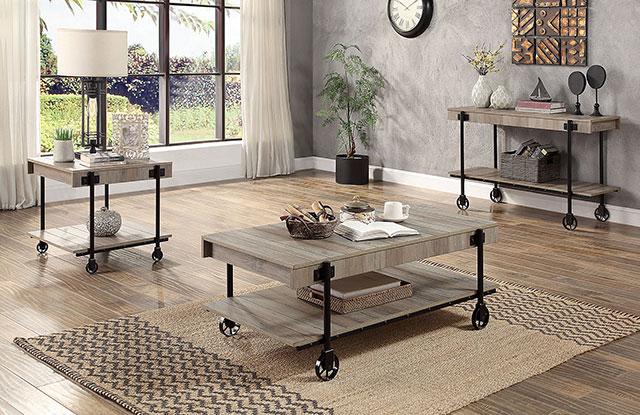 LOBB Sofa Table, Natural Tone - Premium Furniture For Less (CA)