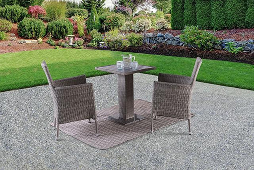 Aminta Patio Bistro Set (3 & 5 PC) - Premium Furniture For Less (CA)