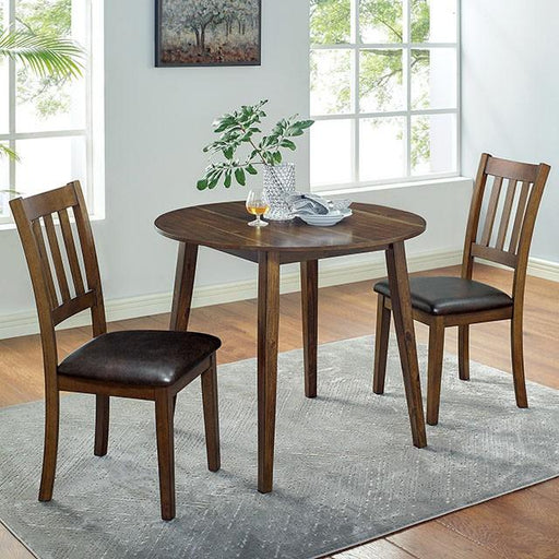 Blackwood 3 Pc. Round Table Set - Premium Furniture For Less (CA)