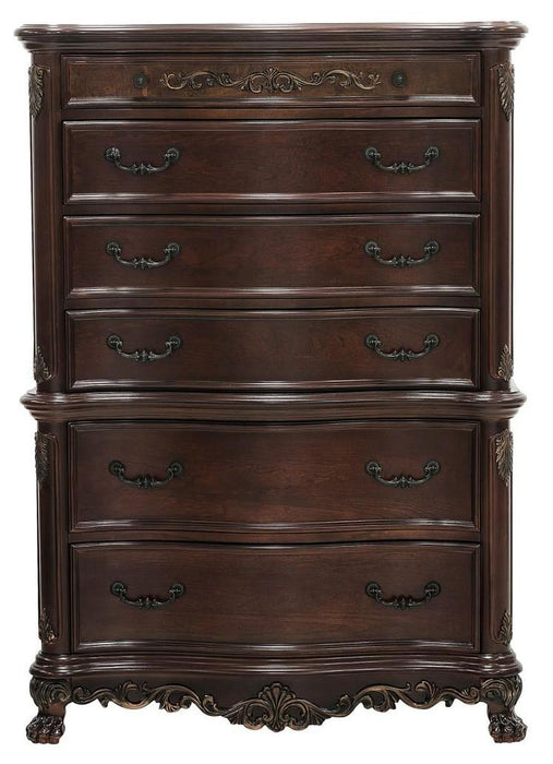 Deryn Park 6 Drawer Chest in Cherry 2243-9