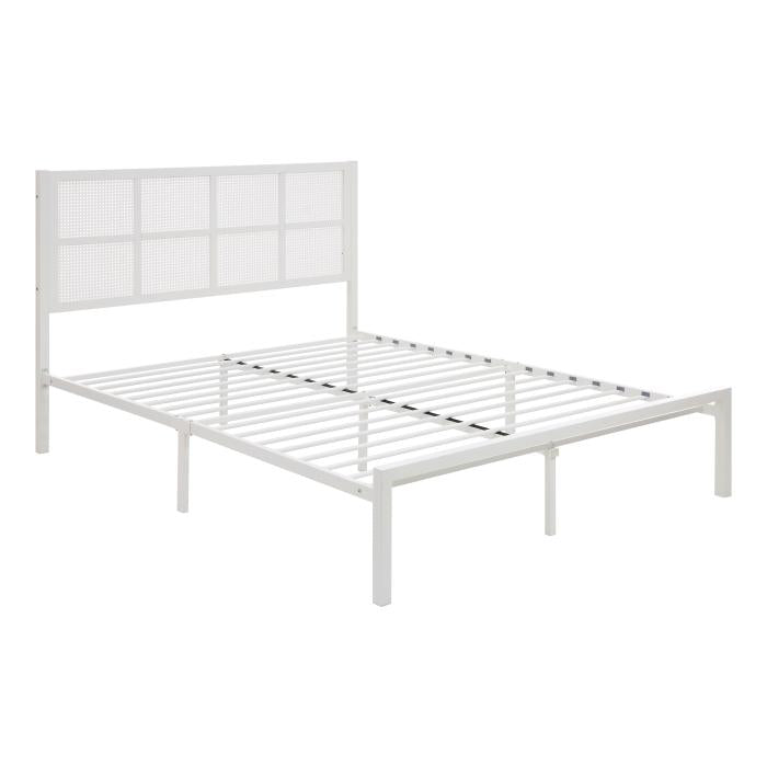 1635WH-1-Bedroom Queen Platform Bed