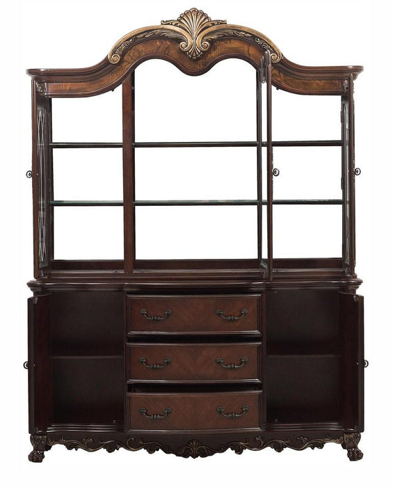 Deryn Park Buffet and Hutch in Dark Cherry 2243-50