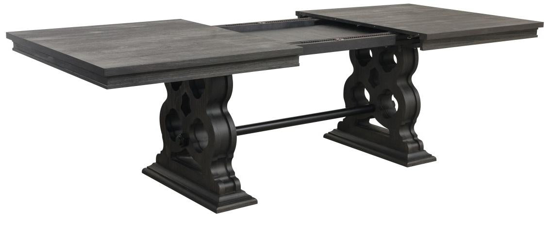 Arasina Dining Table in Dark Pewter 5559N-96