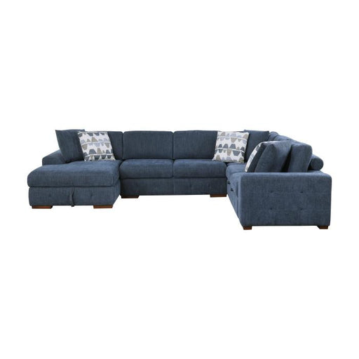 9624BU42RLC - (4)4-Piece Sectional with Left Chaise image