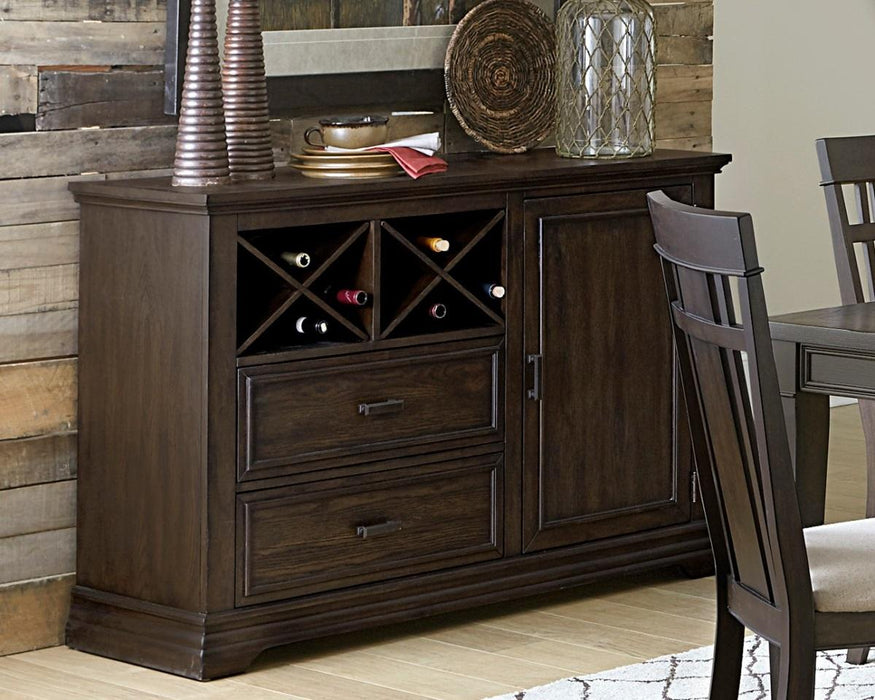 Makah Server in Dark Brown 5496-40