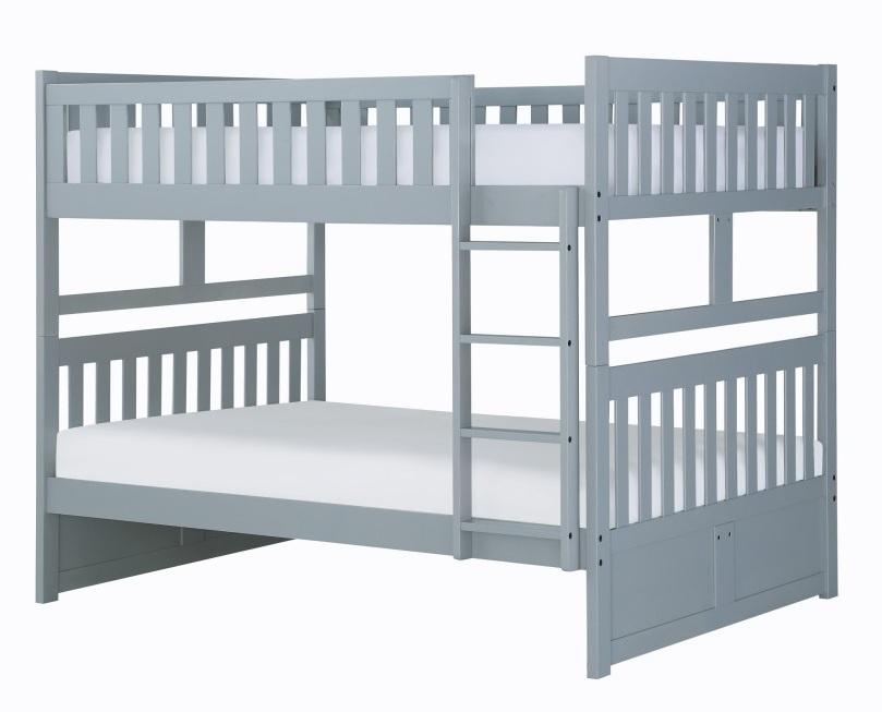 Orion Full/Full Bunk Bed in Gray B2063FF-1