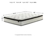 Chime 12 Inch Hybrid Mattress in a Box - Premium Furniture For Less (CA)