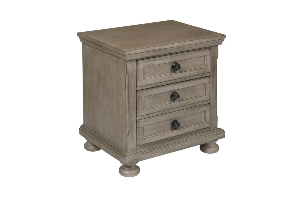 New Classic Furniture Allegra Youth Nightstand in Pewter